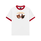 Áo Thun Ringer Relaxed Fit Vitamin Meow