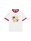 Áo Thun Ringer Relaxed Fit Sweet Pastry Cute Humburger