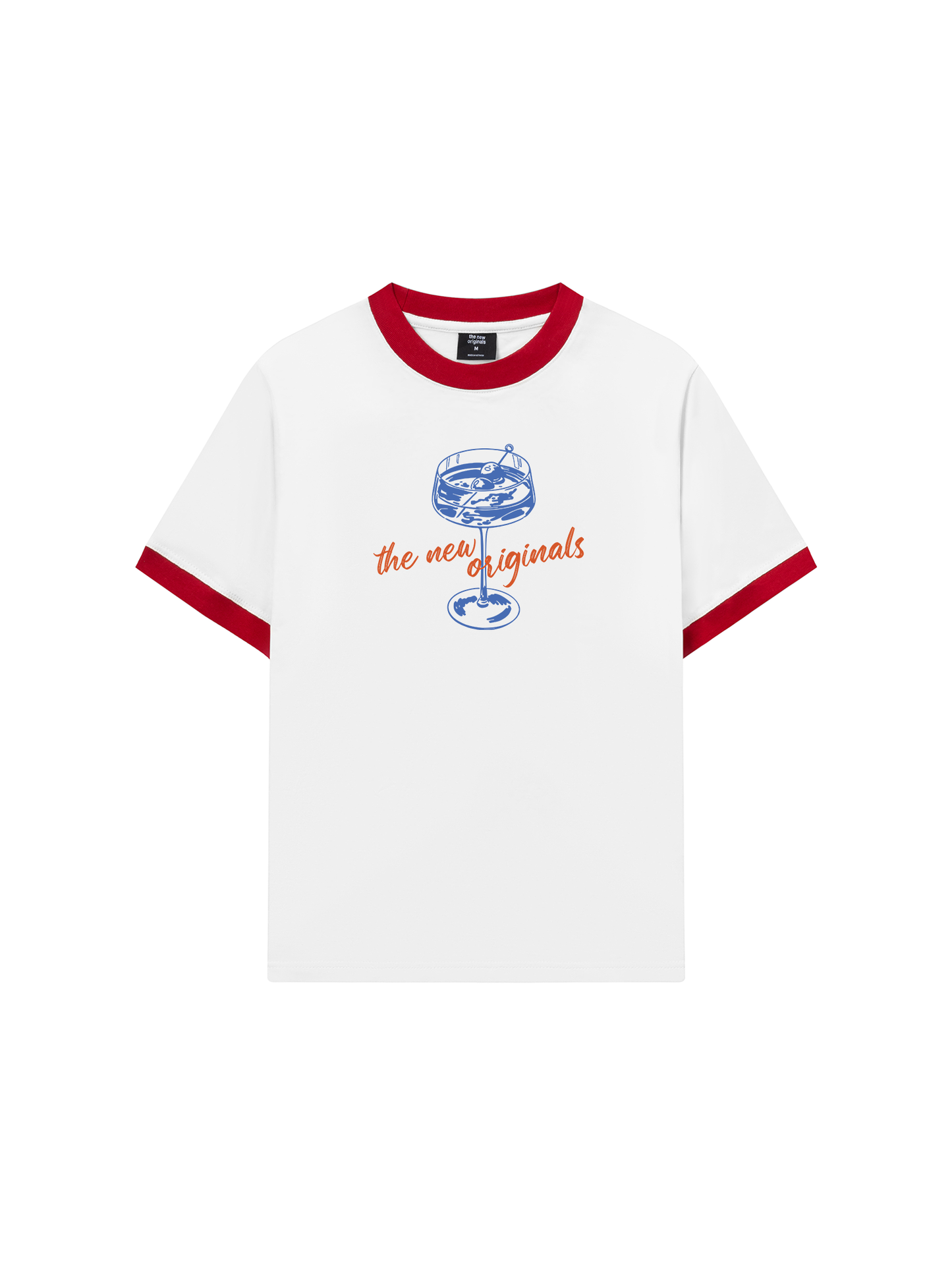 Áo Thun Ringer Relaxed Fit drink up