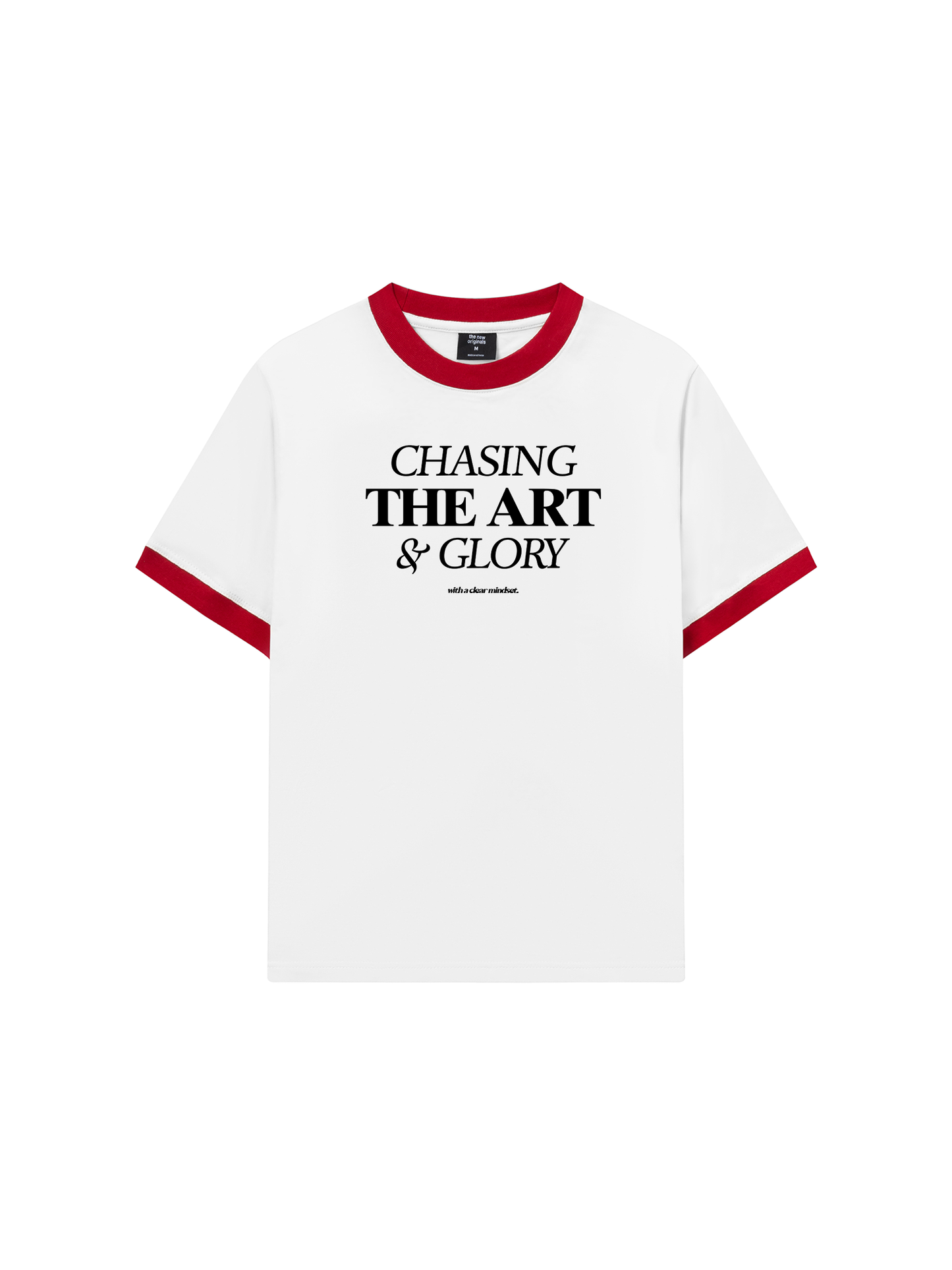Áo Thun Ringer Relaxed Fit Life Vibe Chasing The Art