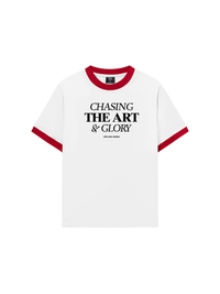 Áo Thun Ringer Relaxed Fit Life Vibe Chasing The Art
