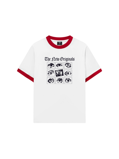 Áo Thun Ringer Relaxed Fit Be Bold Your Life Isn_t Your