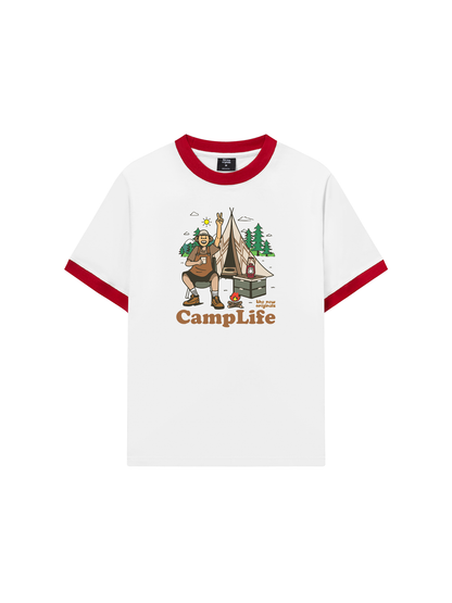 Áo Thun Ringer Relaxed Fit Camplife Original