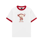 Áo Thun Ringer Relaxed Fit Animal Bunny