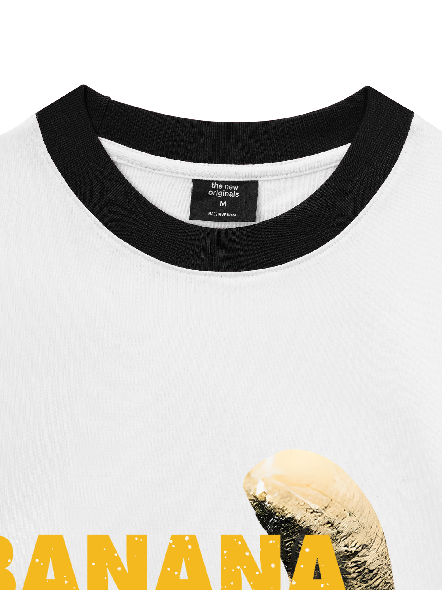 Áo Thun Ringer Relaxed Fit Summer Vibes Retro Bananaa