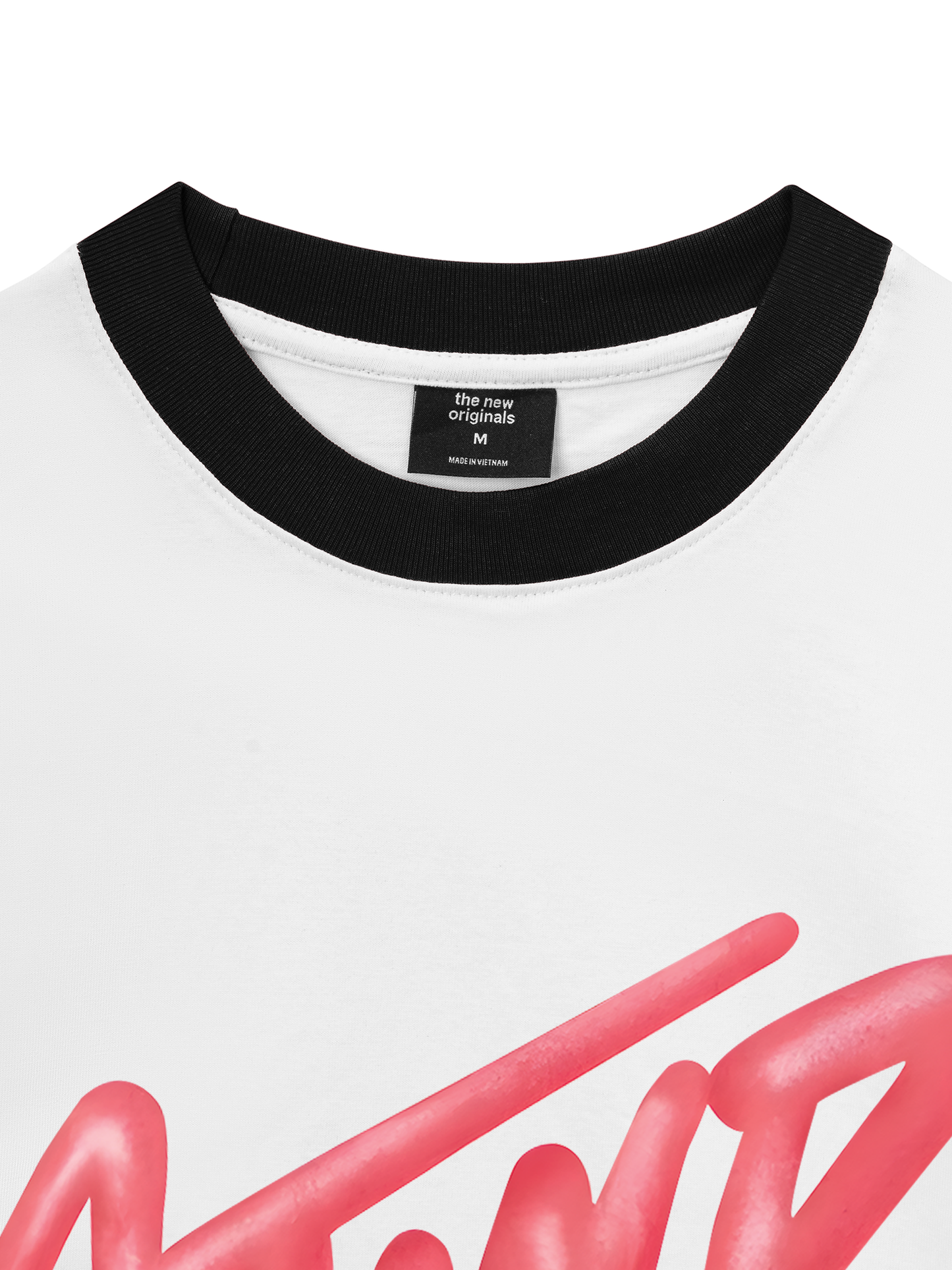 Áo Thun Ringer Relaxed Fit Summer Vibes Berry Stwd