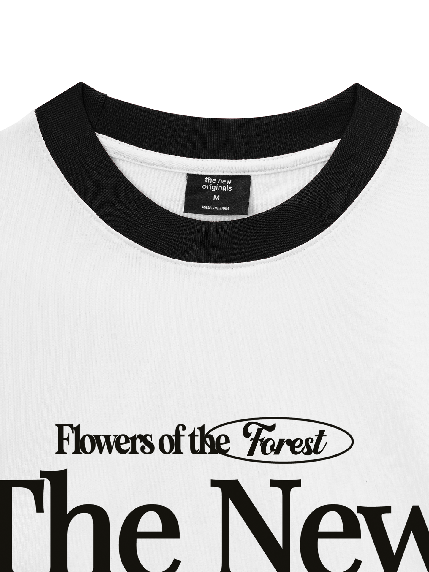 Áo Thun Ringer Relaxed Fit Summer Vibes Flower Tiger