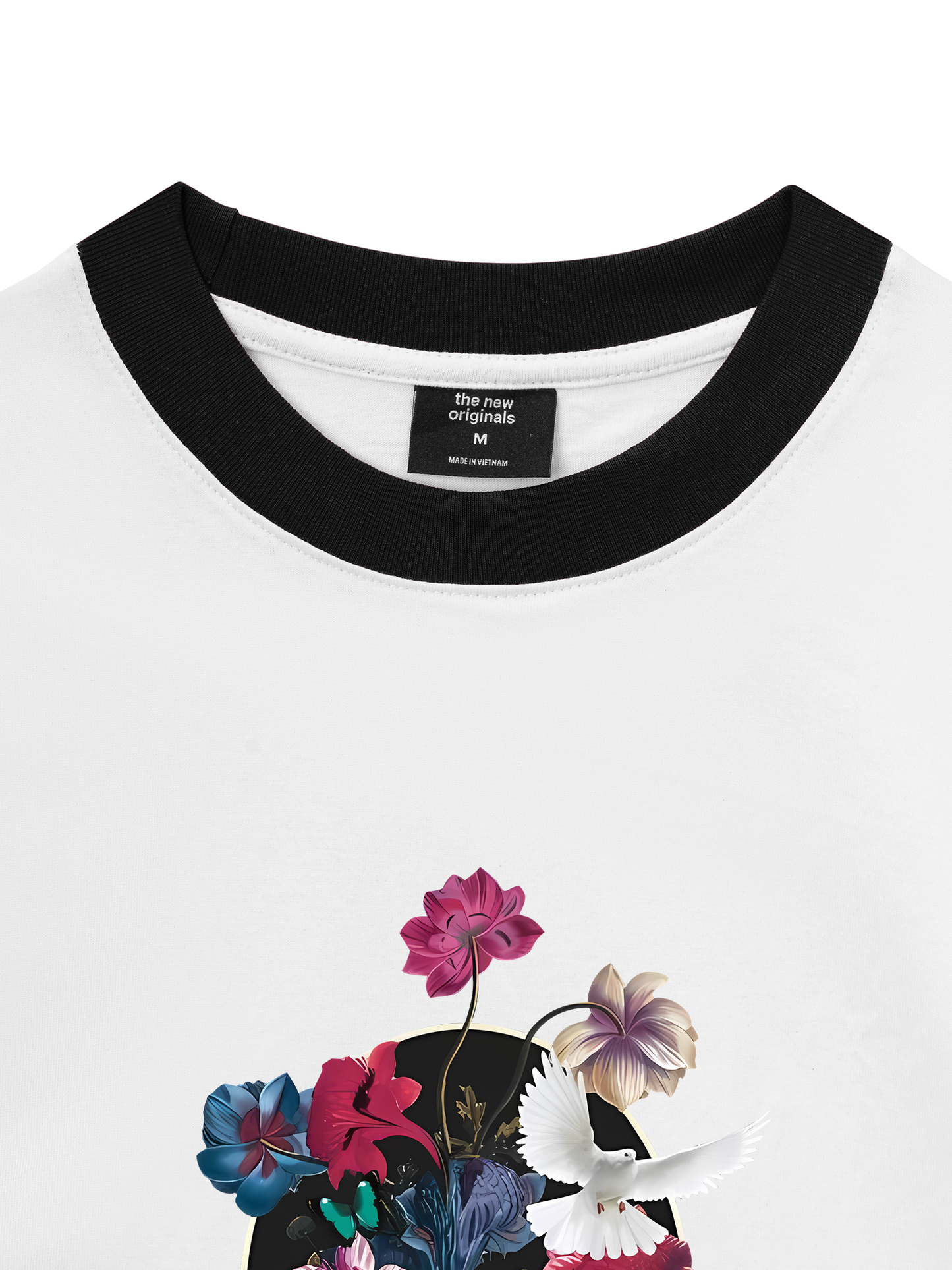 Áo Thun Ringer Relaxed Fit Be Bold The Blood Of The Rebel