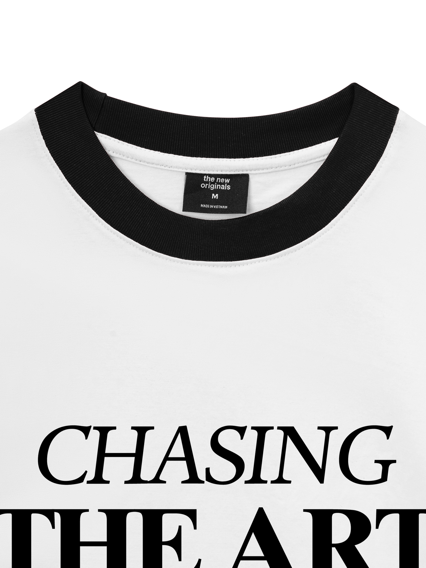 Áo Thun Ringer Relaxed Fit Life Vibe Chasing The Art
