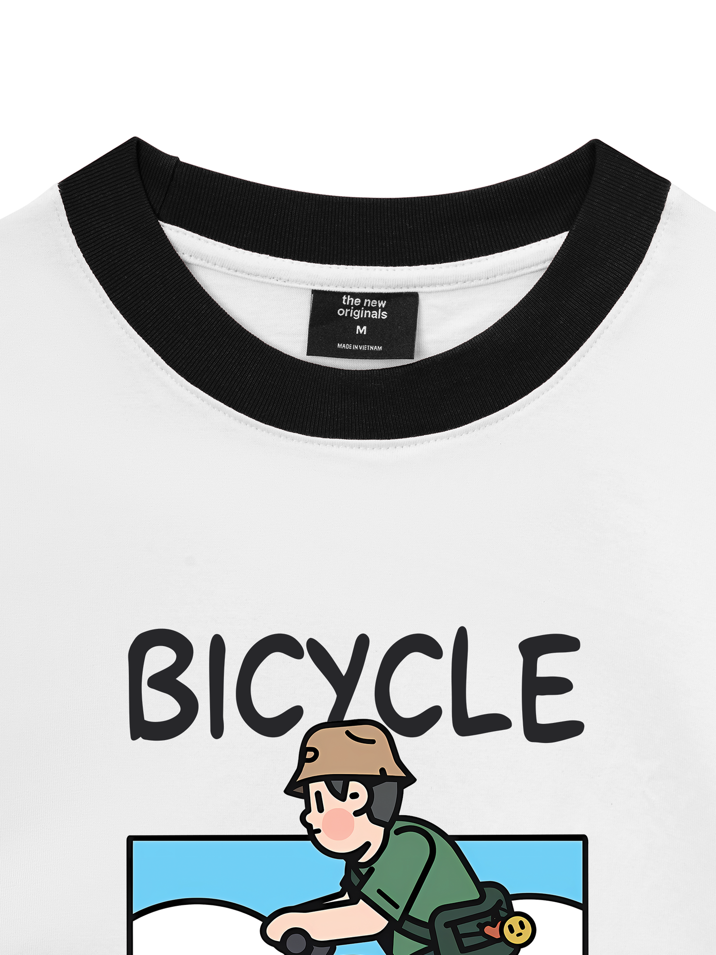 Áo Thun Ringer Relaxed Fit Weekend Bicycle