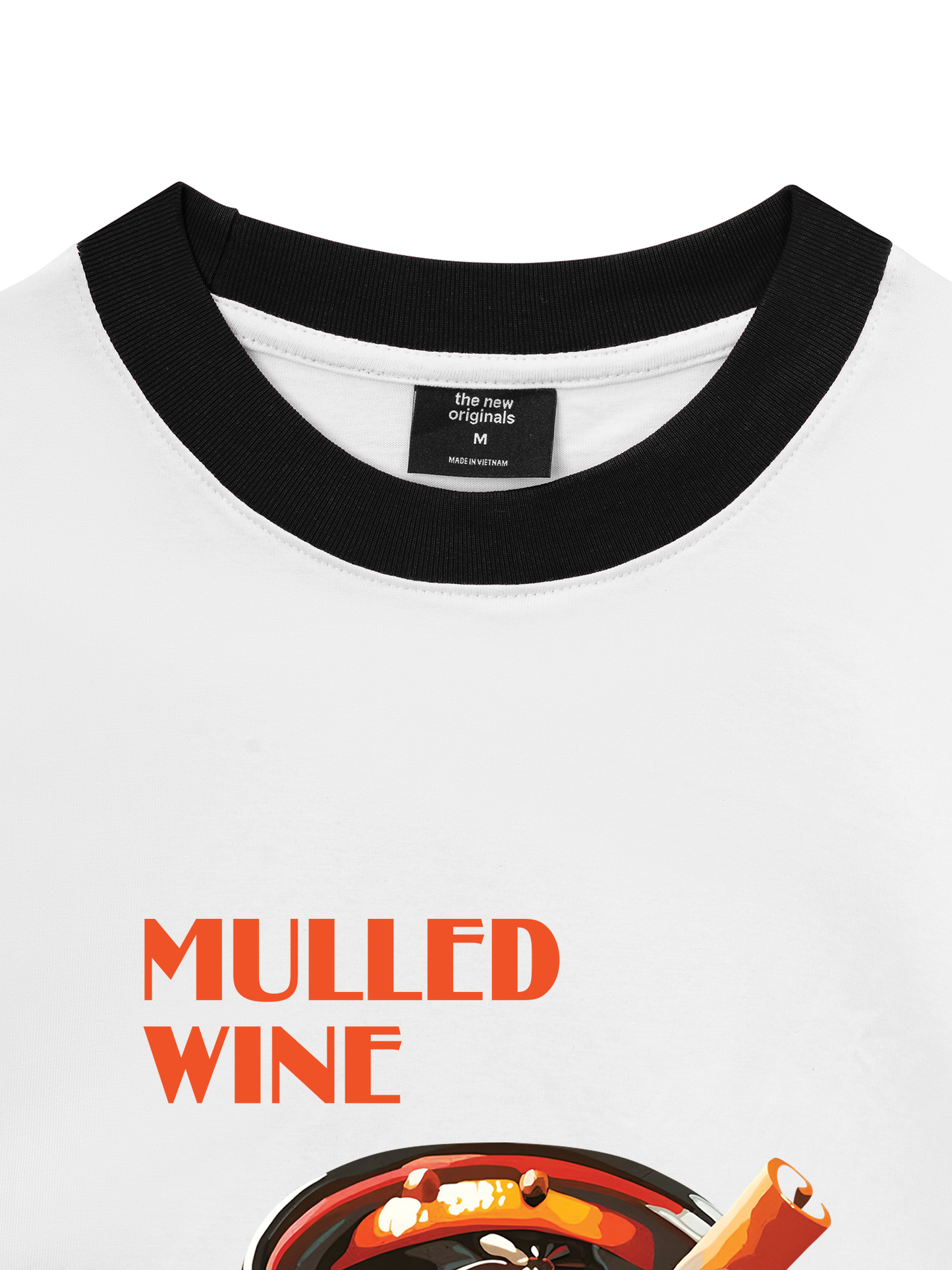 Áo Thun Ringer Relaxed Fit MULLED WINE