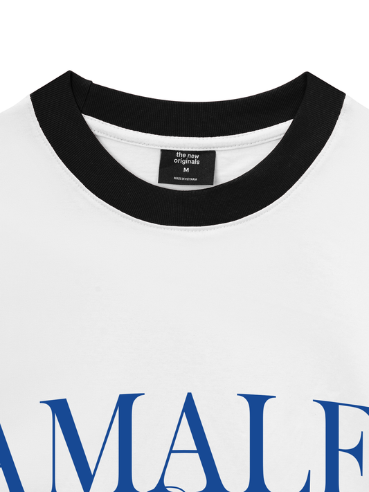 Áo Thun Ringer Relaxed Fit Summer Vibes Amalfi Coast