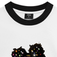Áo Thun Ringer Relaxed Fit Colorful Diamond Hairpin Afro Girl