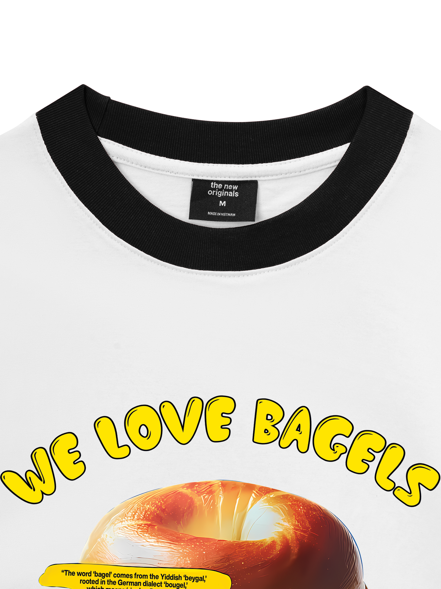Áo Thun Ringer Relaxed Fit Sweet Pastry We Love Baggles