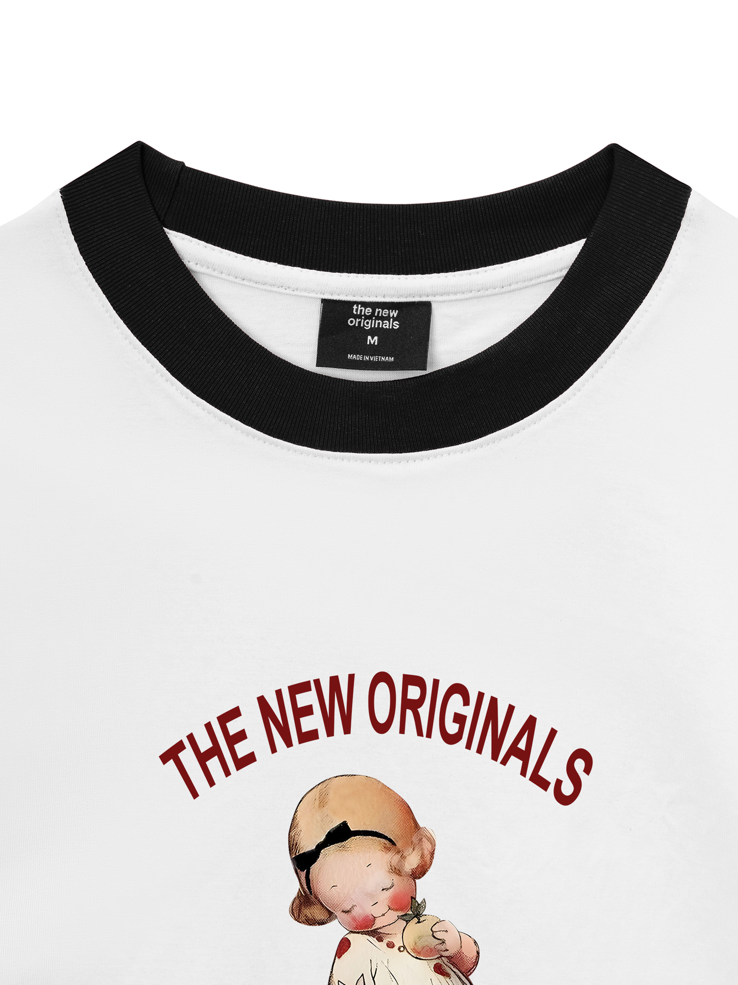 Áo Thun Ringer Relaxed Fit Only Happiness everyday