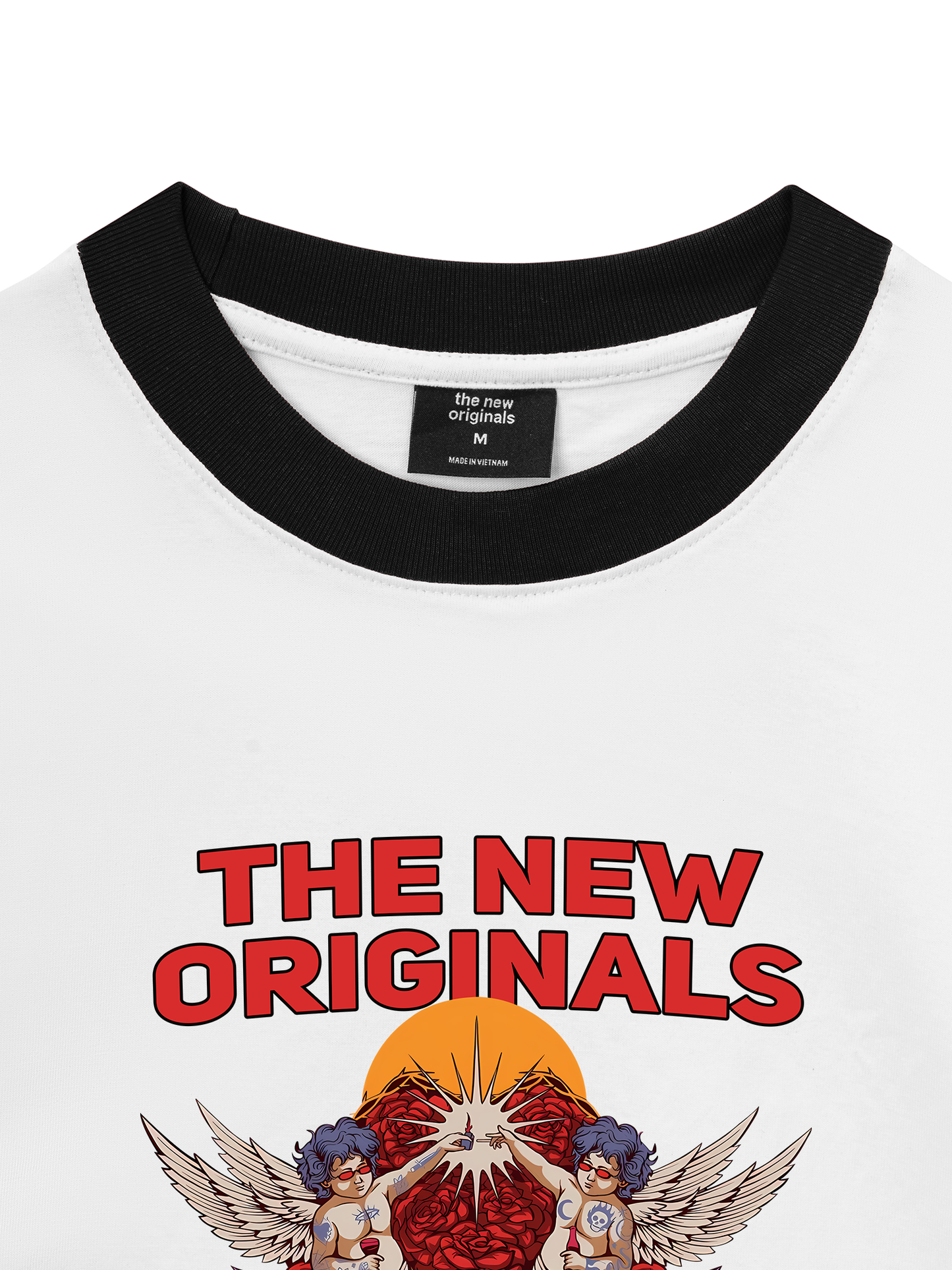 Áo Thun Ringer Relaxed Fit Player Angle
