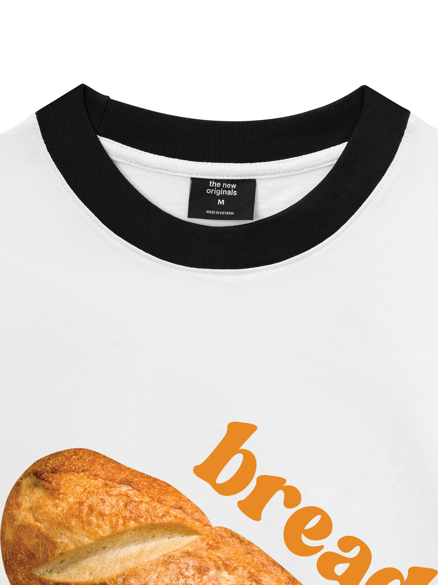 Áo Thun Ringer Relaxed Fit Bread