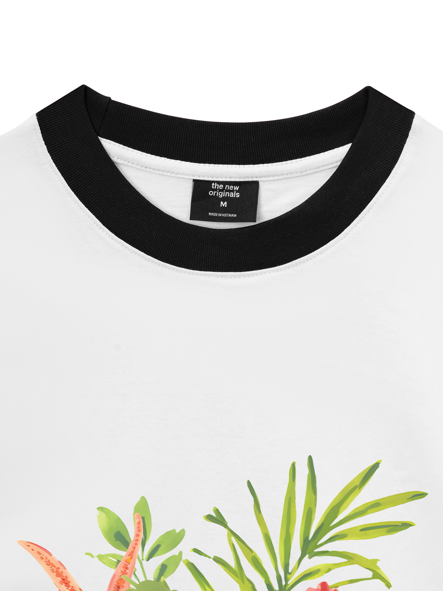 Áo Thun Ringer Relaxed Fit Nature & Summer