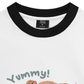 Áo Thun Ringer Relaxed Fit Cute Dog Yummy Cookie