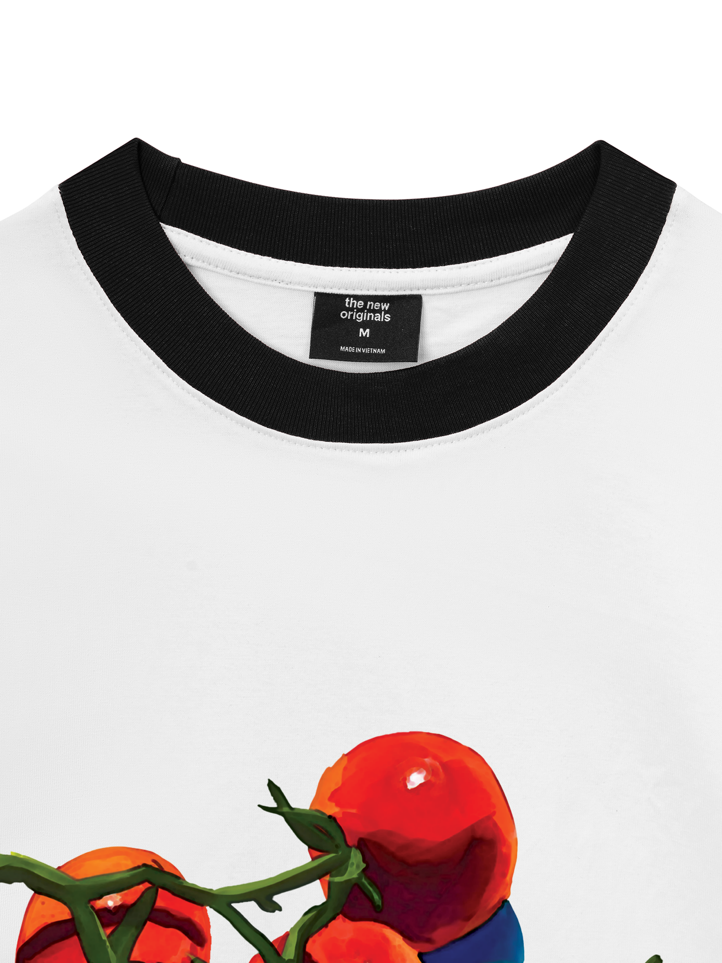 Áo Thun Ringer Relaxed Fit Tomato - Bloom & Fruit