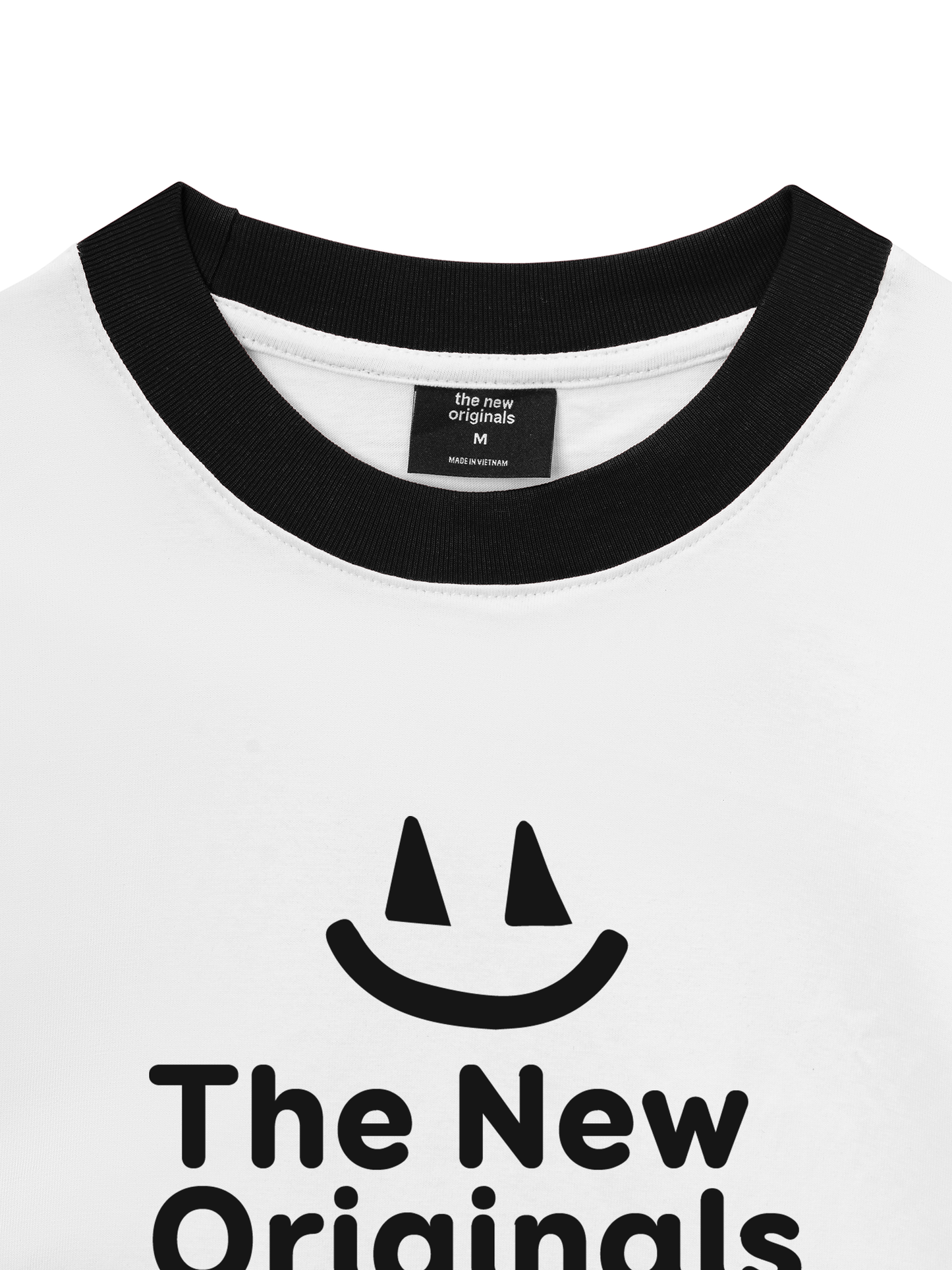 Áo Thun Ringer Relaxed Fit Be Bold Simple Smile