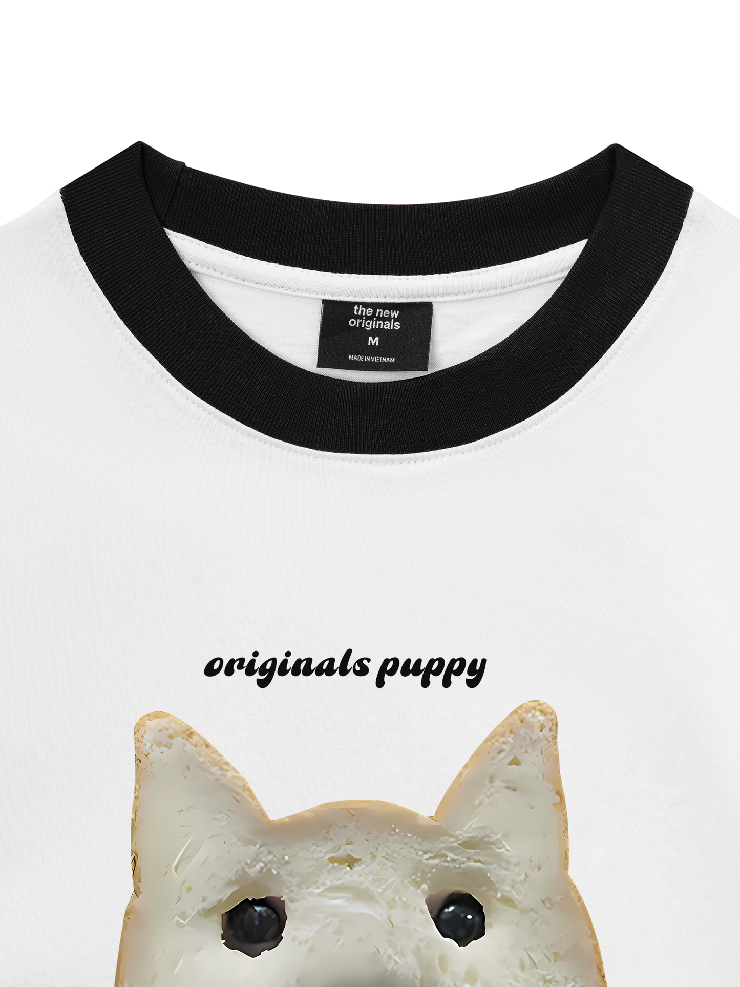 Áo Thun Ringer Relaxed Fit Sweet Pastry Orginals Puppy