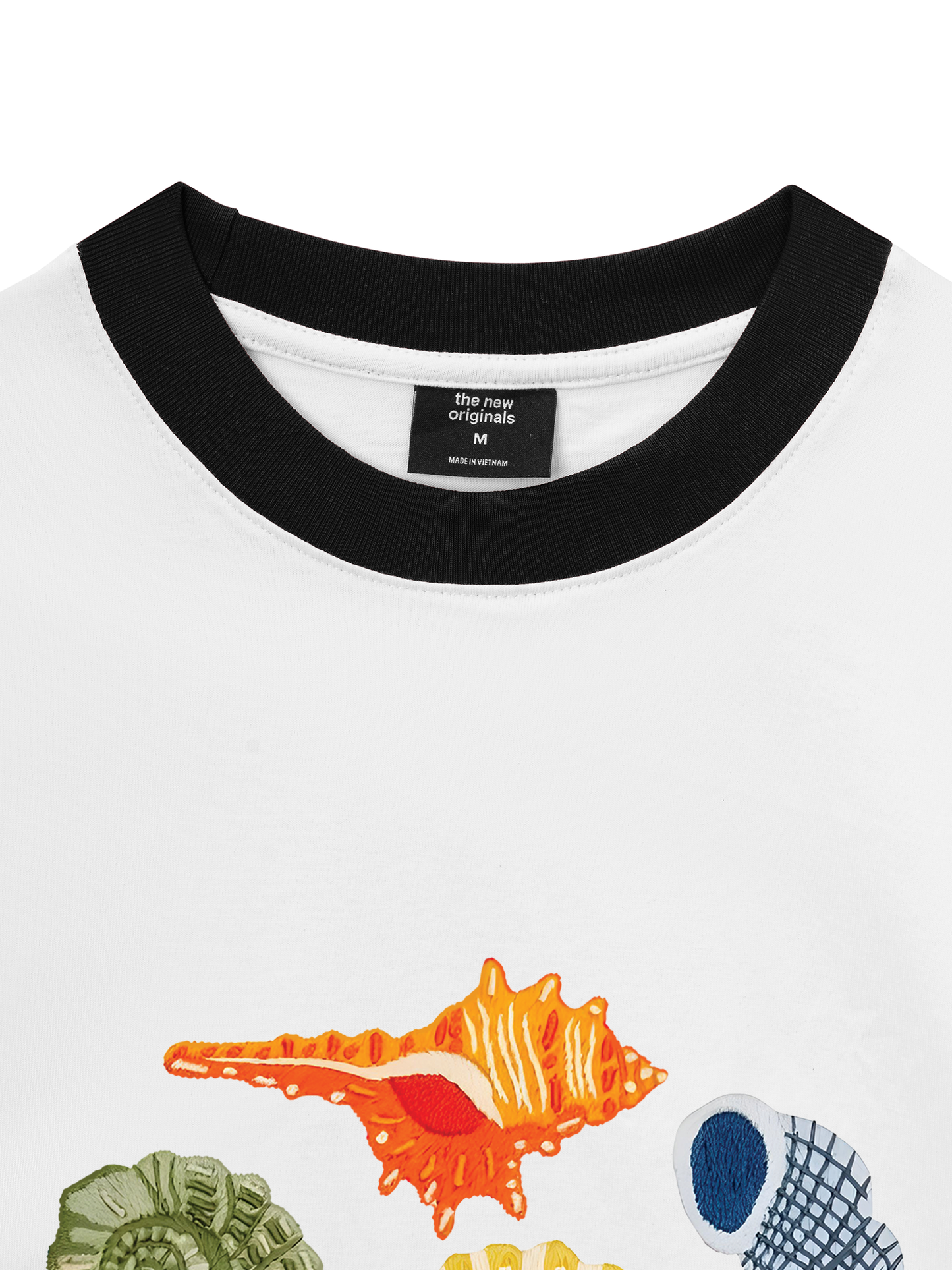 Áo Thun Ringer Relaxed Fit Summer Vibes