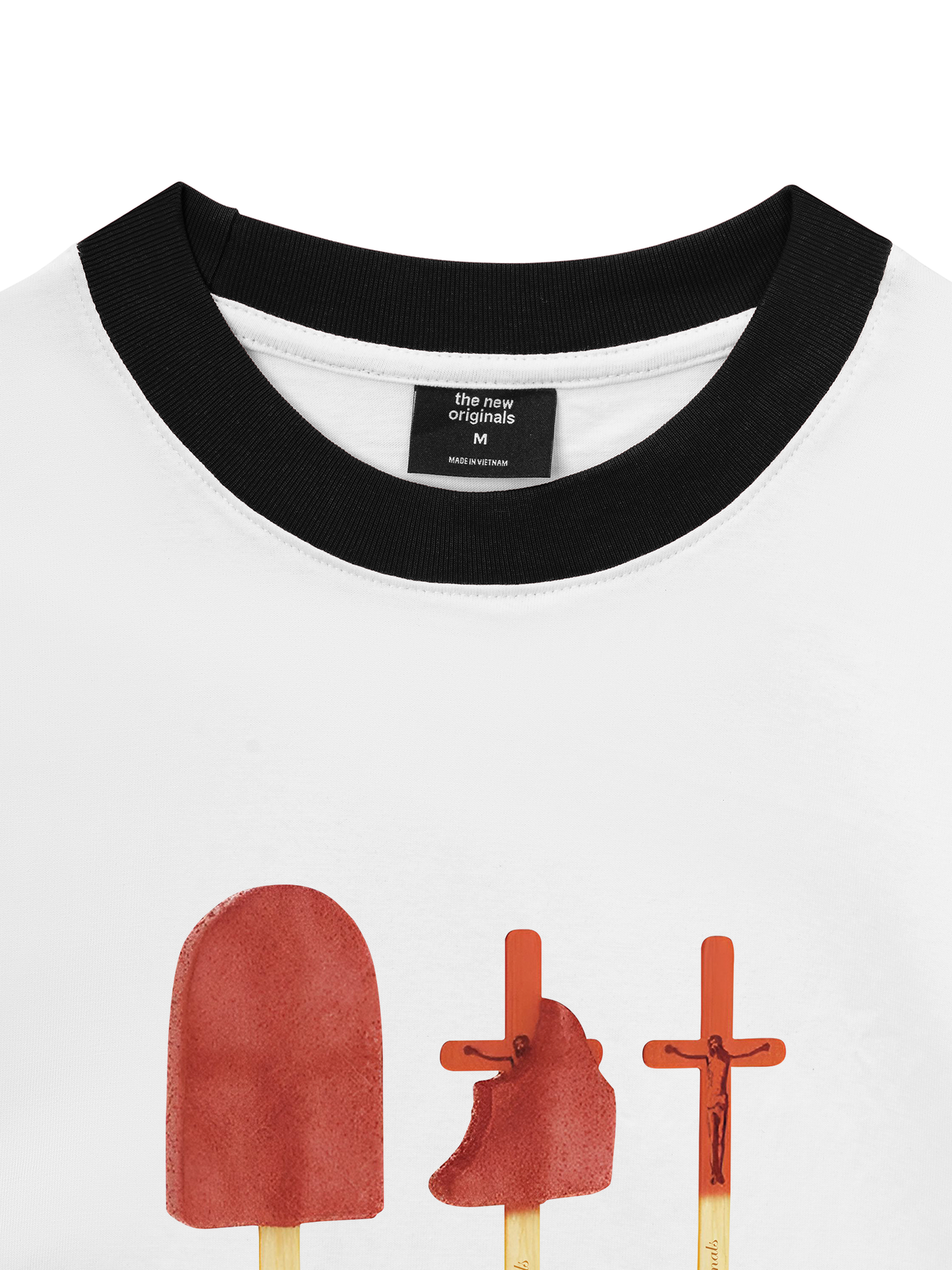 Áo Thun Ringer Relaxed Fit - JESUS SAVES