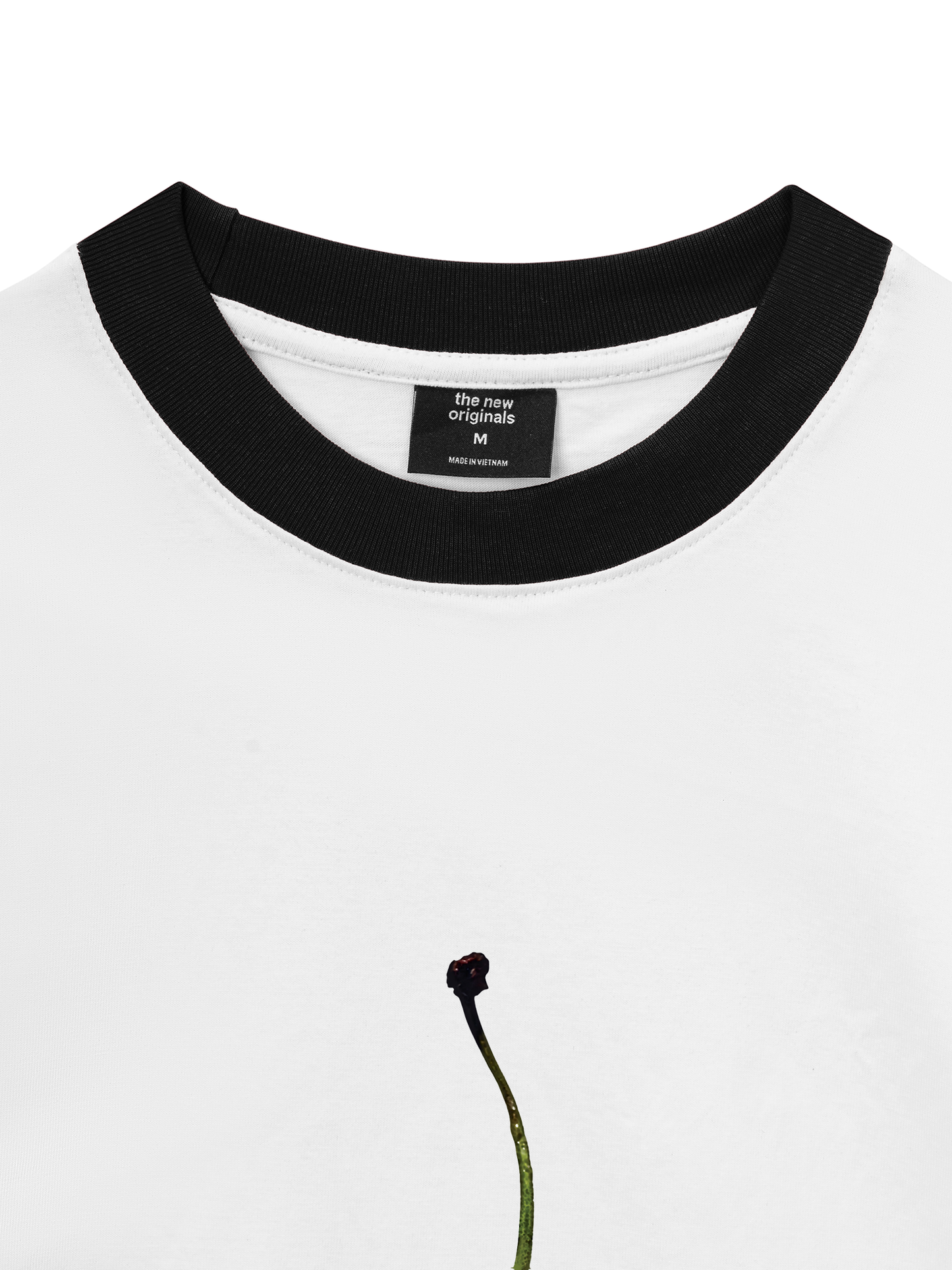 Áo Thun Ringer Relaxed Fit Cherry Summer Vibe