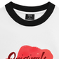 Áo Thun Ringer Relaxed Fit Summer Vibes Red Flower
