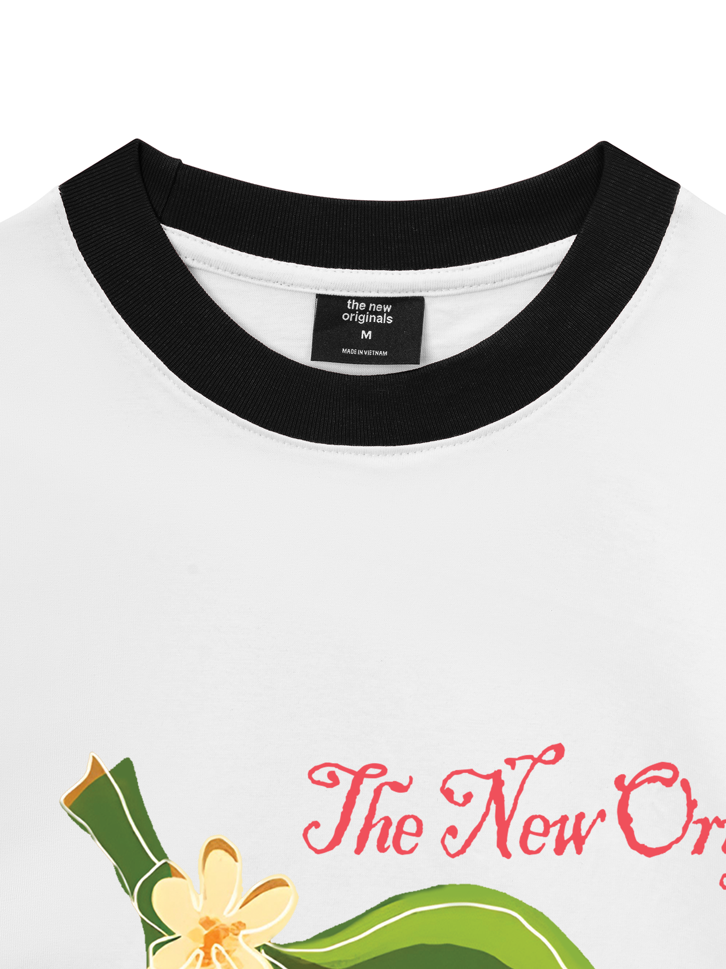 Áo Thun Ringer Relaxed Fit Tropical vibe