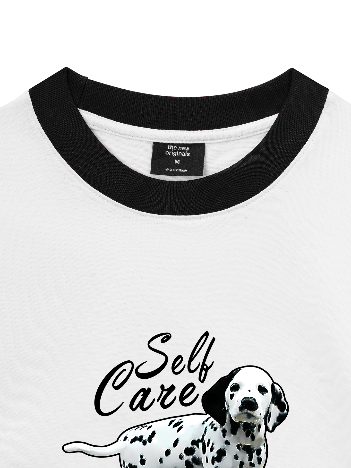 Áo Thun Ringer Relaxed Fit Animal Rainy Puppy