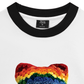 Áo Thun Ringer Relaxed Fit Bad Boy & Rainbow Crochet Hat