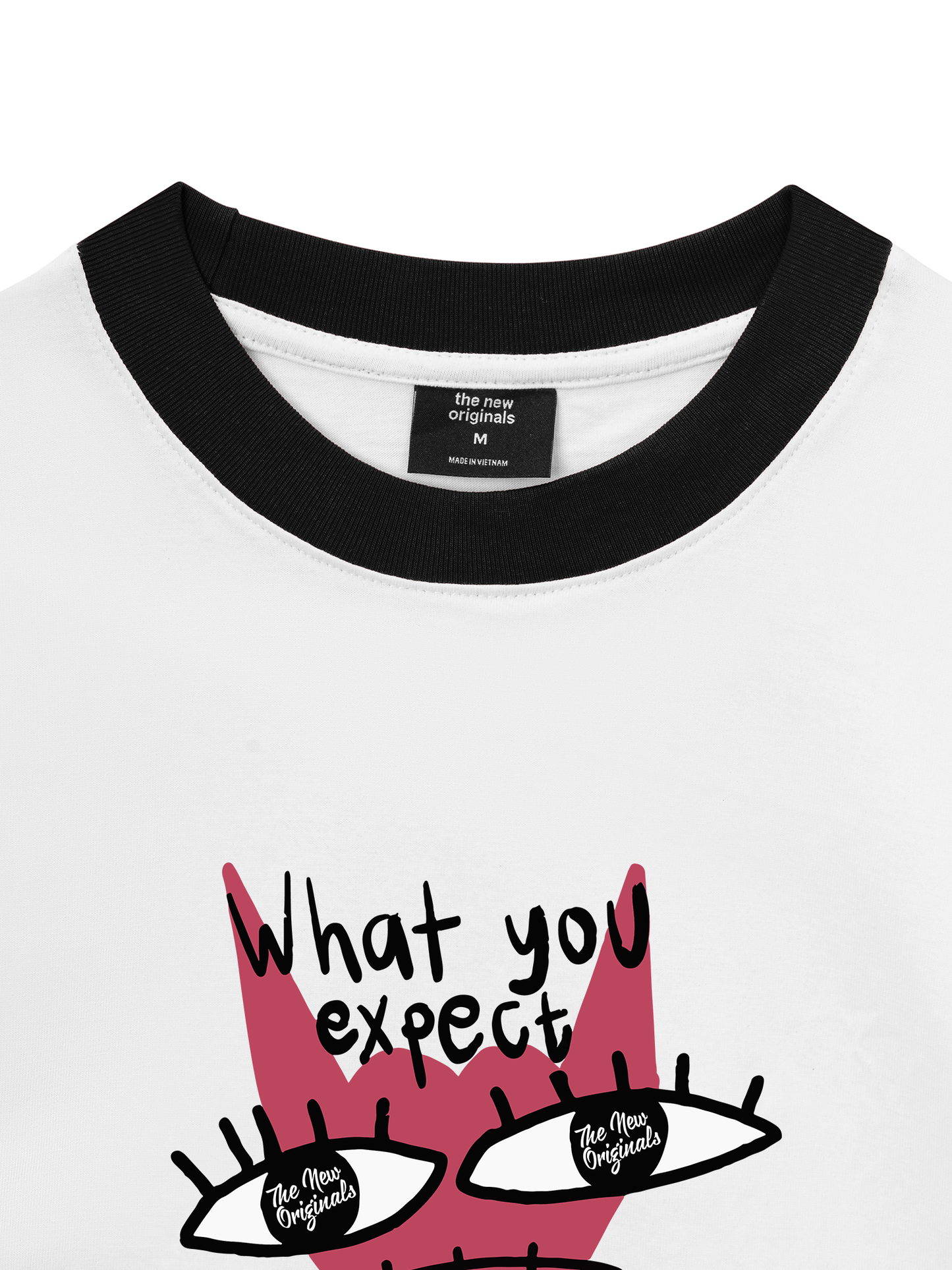 Áo Thun Ringer Relaxed Fit Be Bold No More True Love