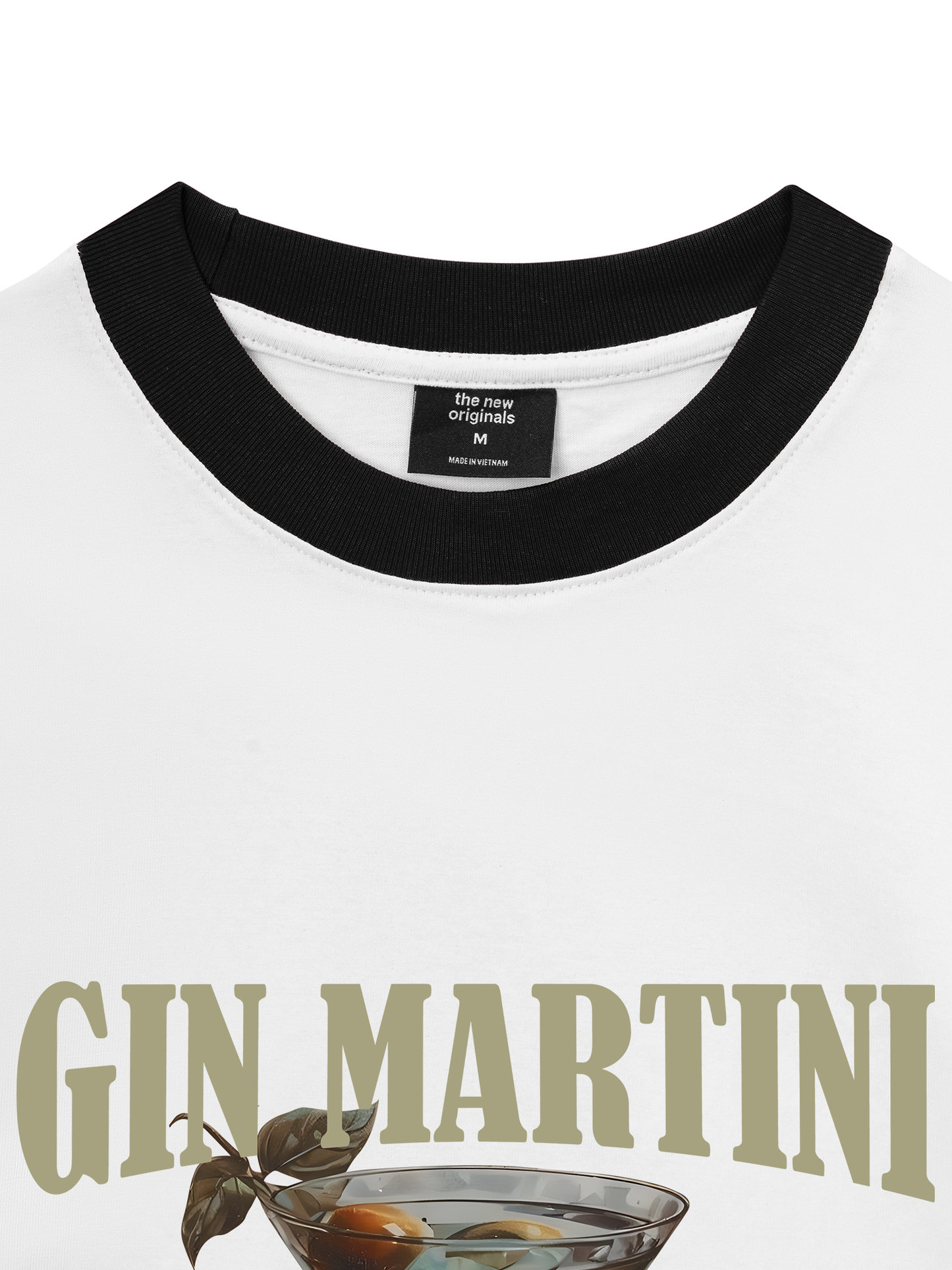 Áo Thun Ringer Relaxed Fit Fresh Gin Martini