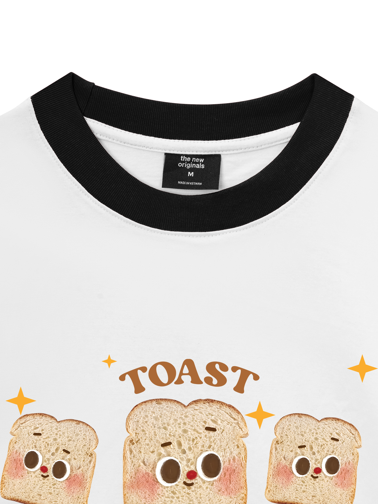 Áo Thun Ringer Relaxed Fit Toast