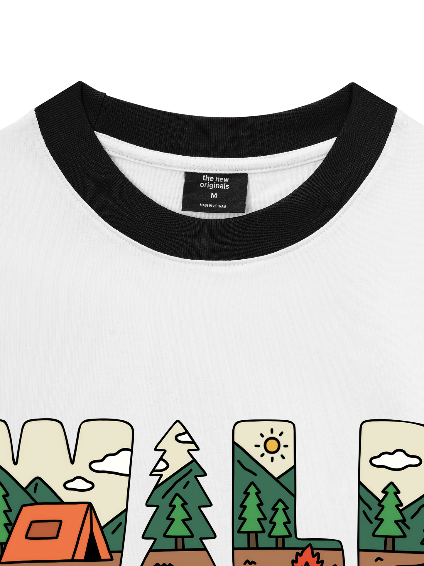 Áo Thun Ringer Relaxed Fit WILD