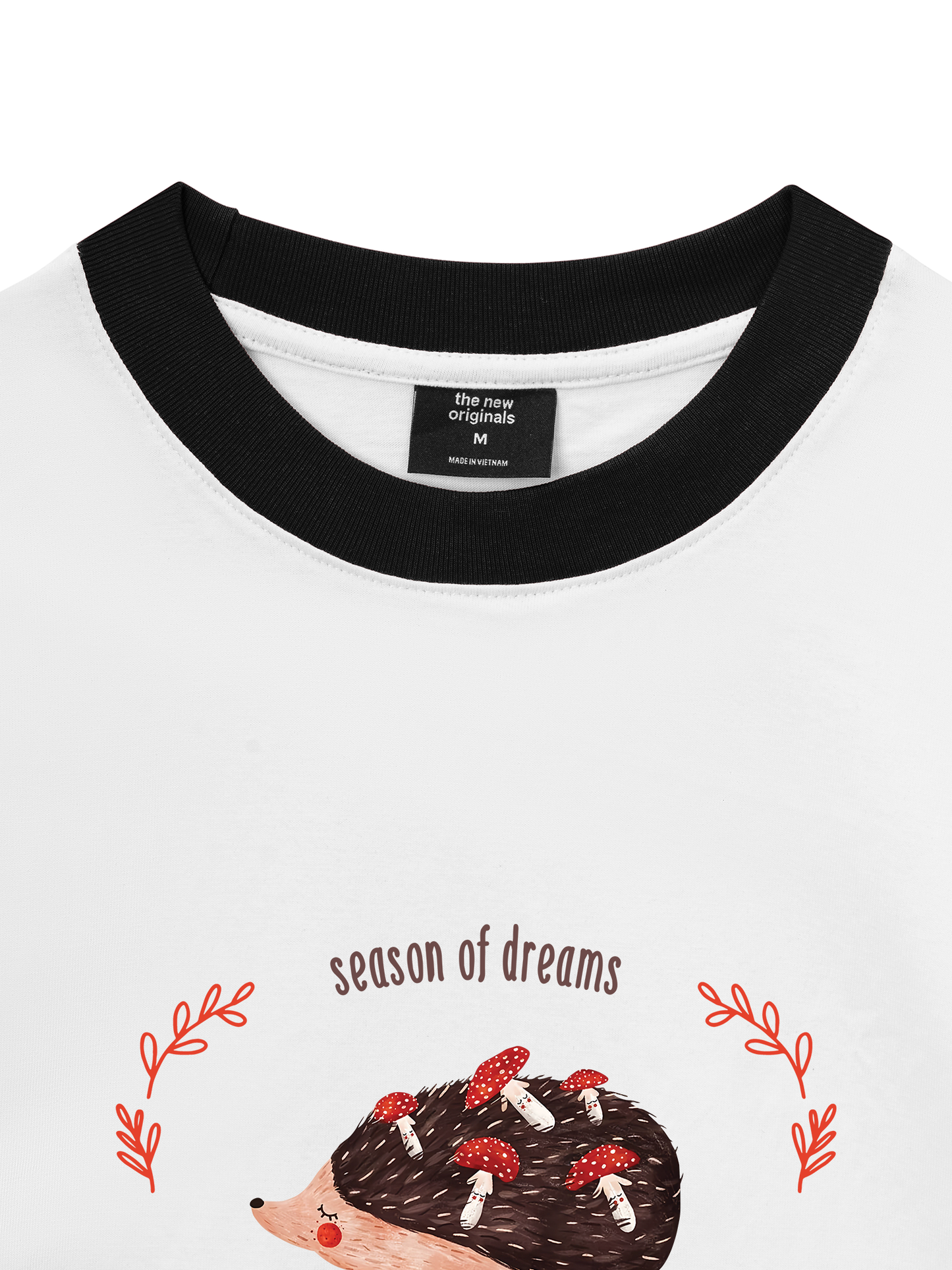 Áo Thun Ringer Relaxed Fit Autumn Season of Dreams