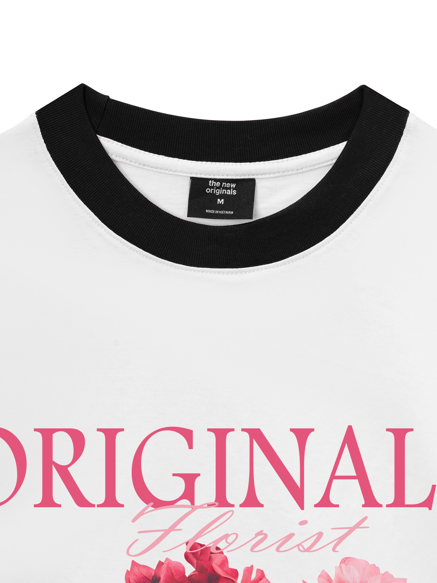 Áo Thun Ringer Relaxed Fit Summer Vibes Originals Florist