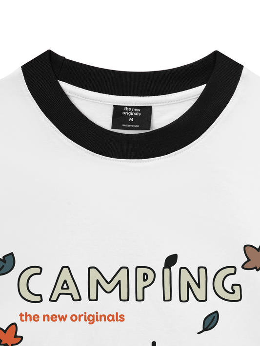 Áo Thun Ringer Relaxed Fit Go Camping
