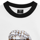 Áo Thun Ringer Relaxed Fit Art Pearl Lip Black