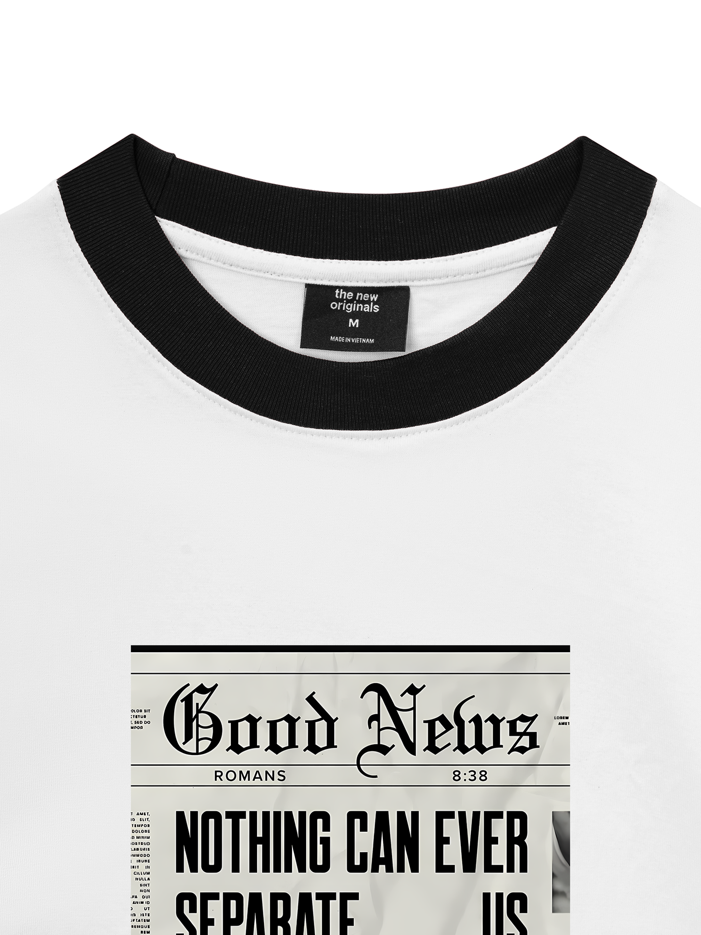 Áo Thun Ringer Relaxed Fit Be Bold Good News