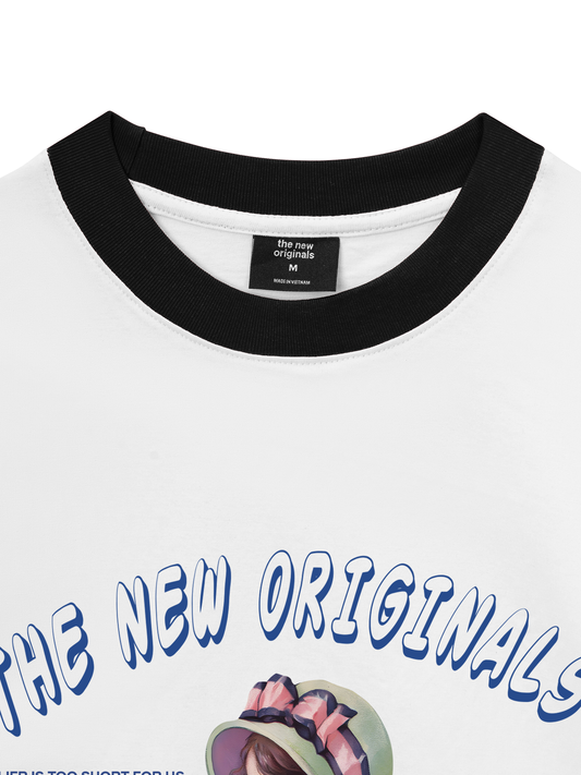 Áo Thun Ringer Relaxed Fit Year of enternal innocence