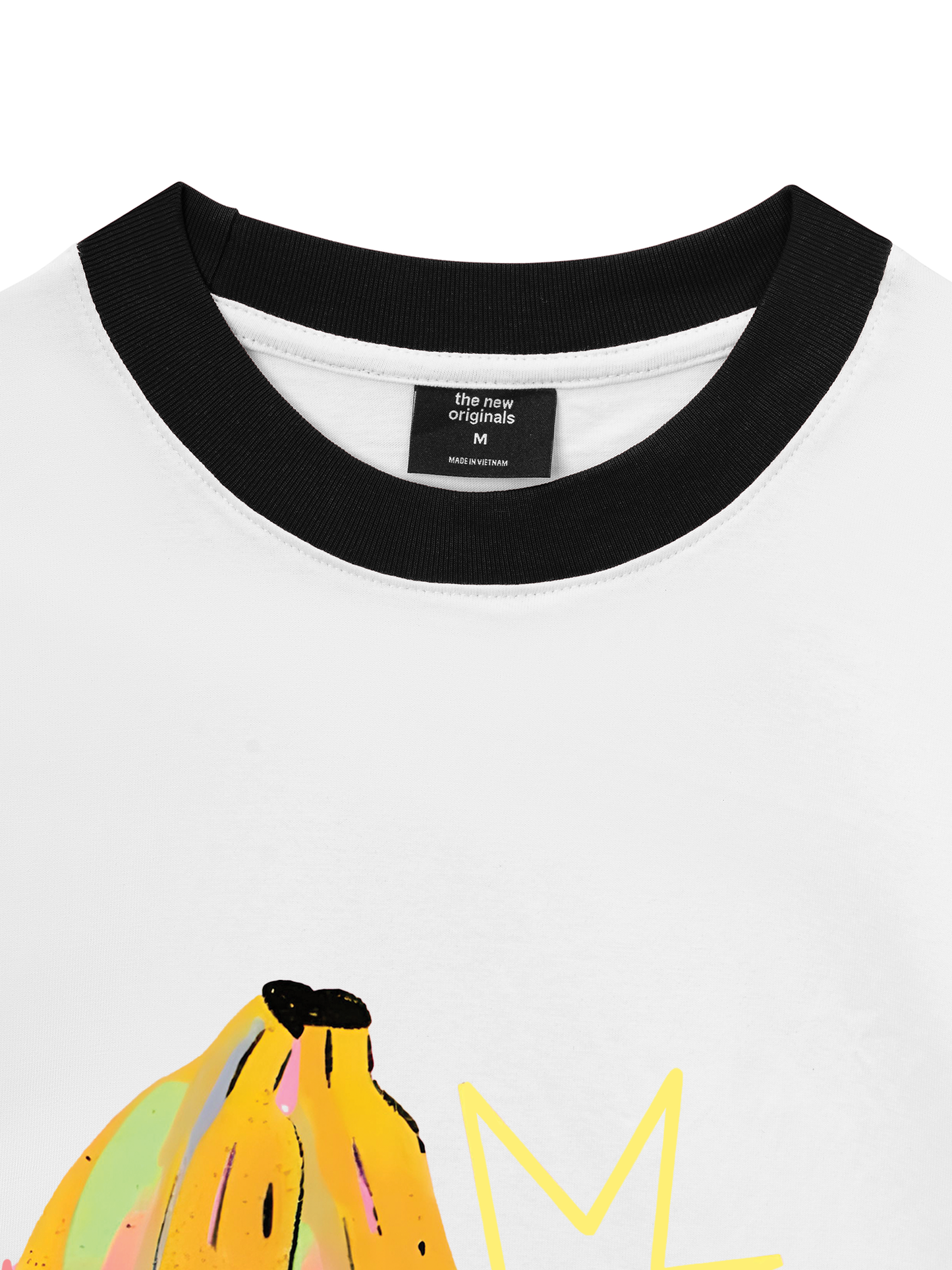 Áo Thun Ringer Relaxed Fit Tropical fruits