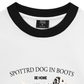 Áo Thun Ringer Relaxed Fit Animal Cute Puppy Yellow Boots