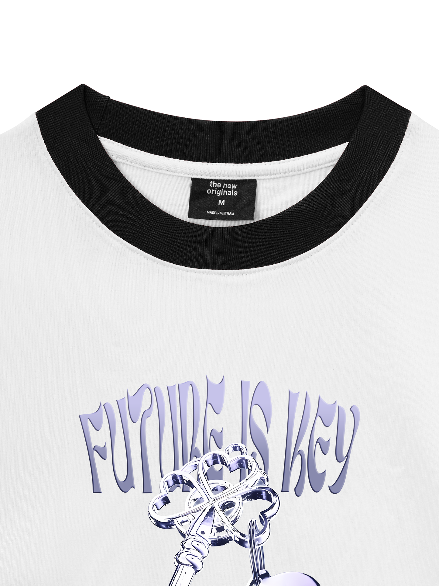 Áo Thun Ringer Relaxed Fit Be Bold Future Is Key
