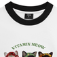 Áo Thun Ringer Relaxed Fit Vitamin Meow