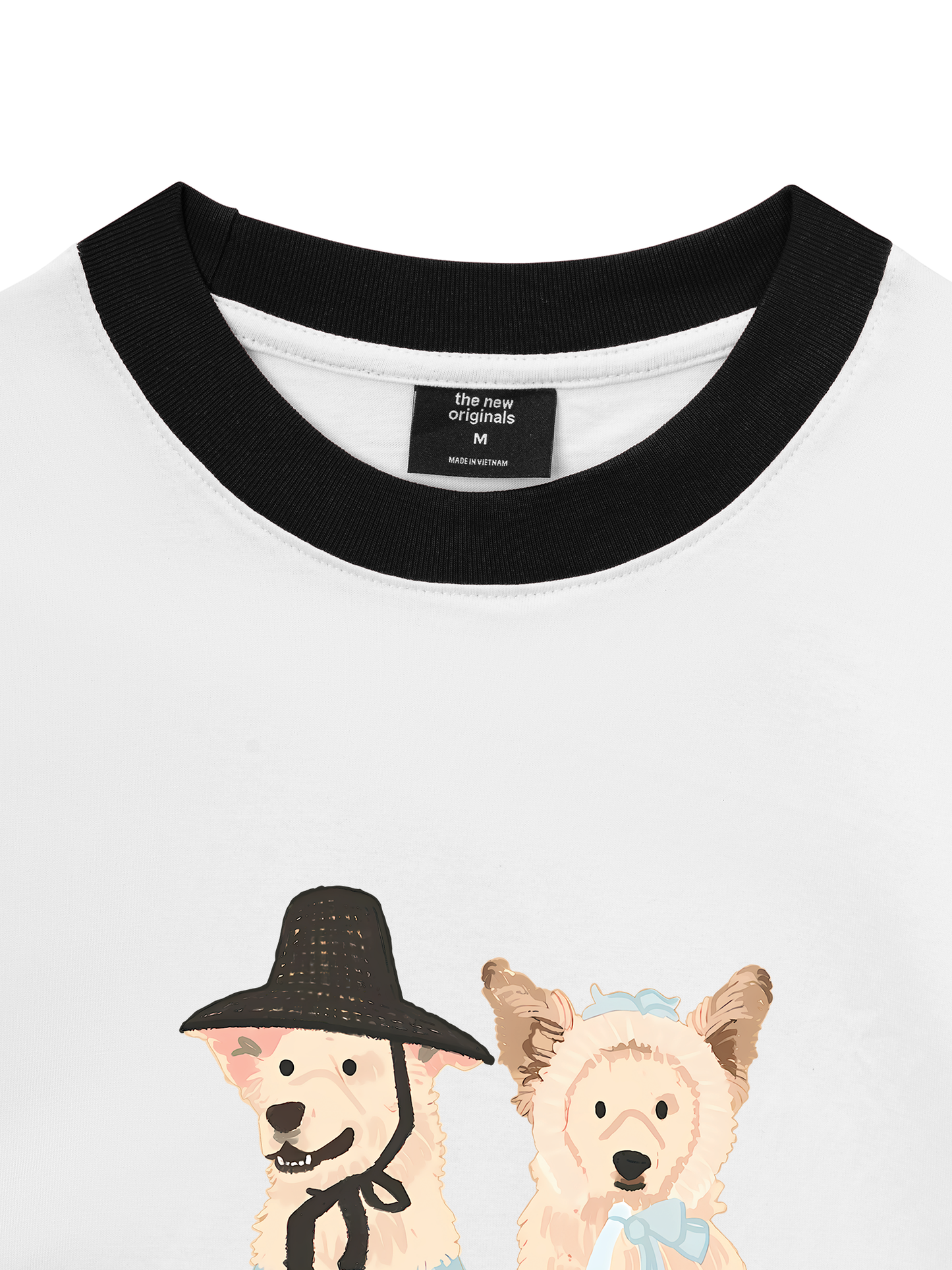 Áo Thun Ringer Relaxed Fit Animal Mood Perfect Pair
