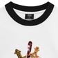 Áo Thun Ringer Relaxed Fit Gem Cross Ice Cream