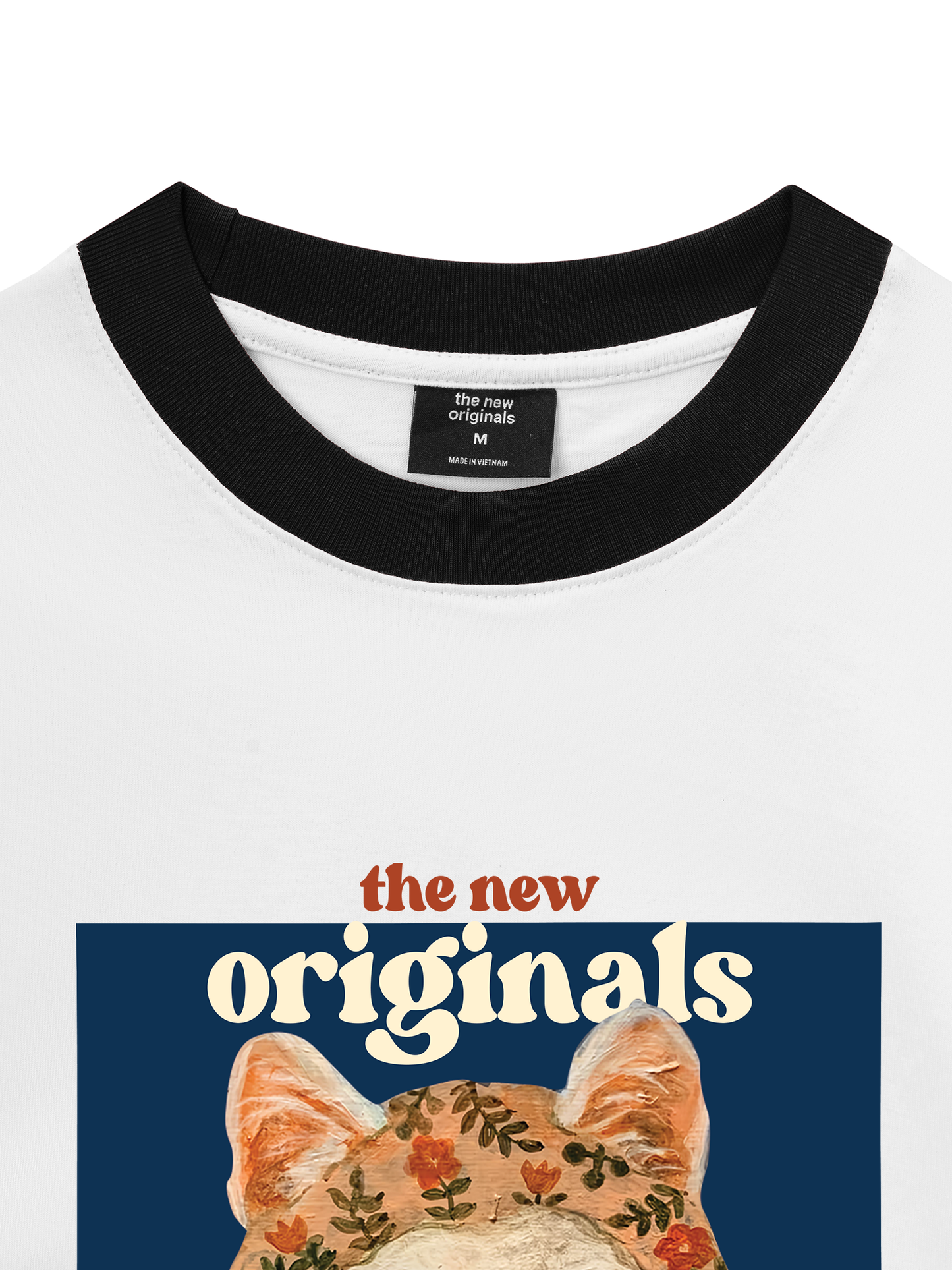 Áo Thun Ringer Relaxed Fit Mad Cat